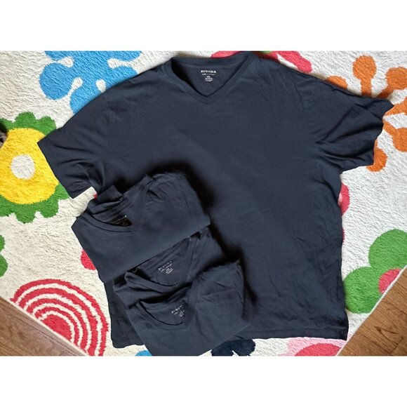 5 Men's Sonoma  v neck t's gray and black XXL - Picture 2 of 5